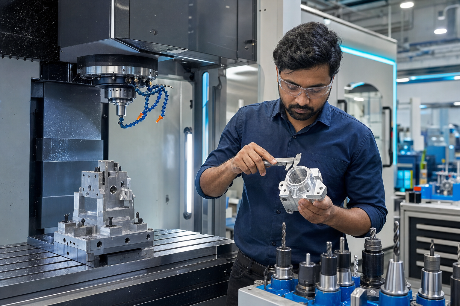 Metro Precision CNC machining and aerospace tooling facility